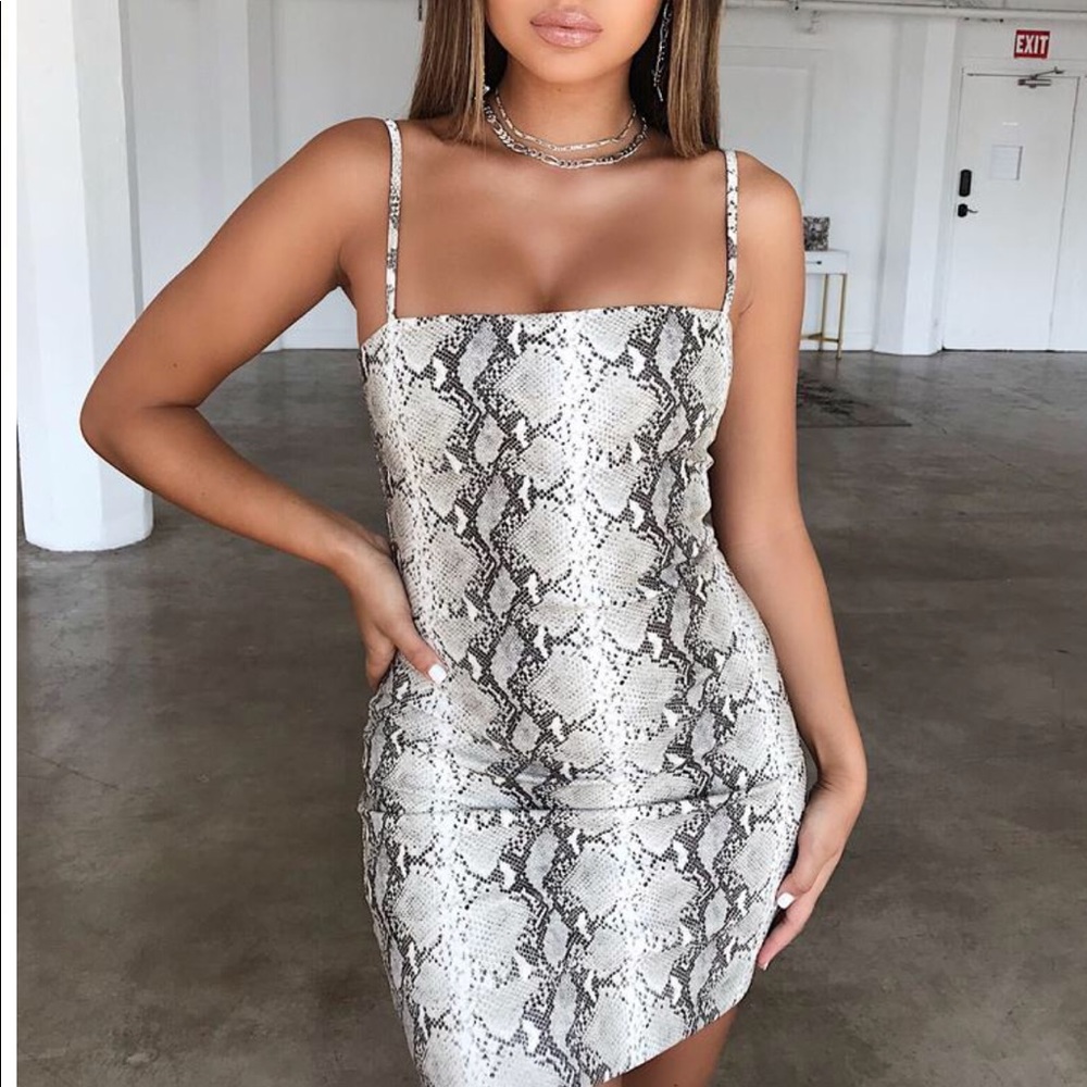 Tiger mist snake dress
